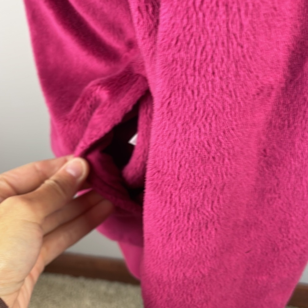 The North Face Women’s Reversible Jacket SZ M Pink Full Zip Hooded Warm - Picture 13 of 16